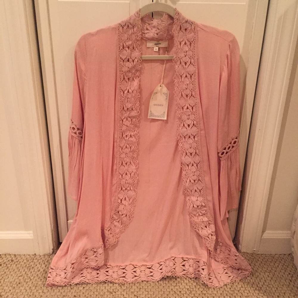 Women’s Pink Kimono S